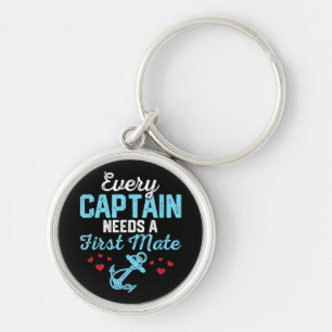 Porte-clés Chaque capitaine a besoin d'un second