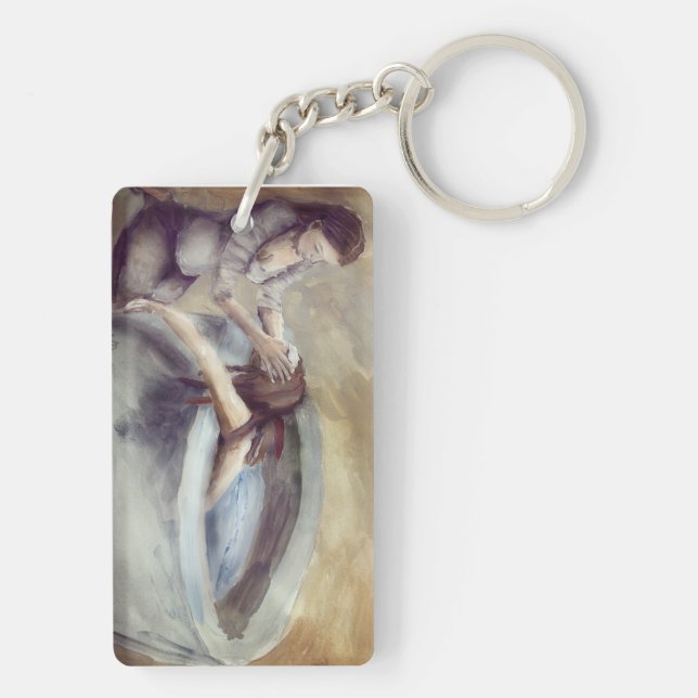 Porte-clés Chaque femme mérite un doula - porte - clé (Dos)