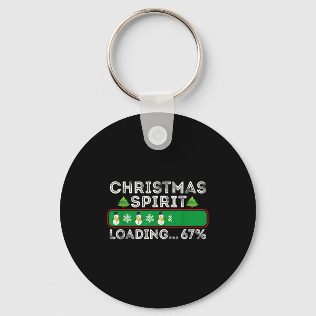 Porte-clés Chargement de Srit de Noël 67 Six Sept Mème Drôle  (Recto)