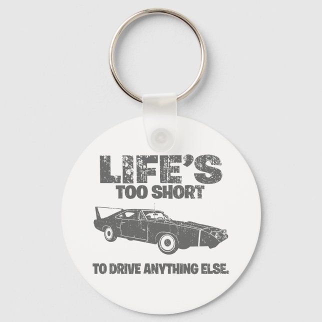 Porte-clés Chargeur de Dodge Daytona Hemi 1970 (Recto)