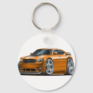 Porte-clés Chargeur de Dodge Daytona Orange Car