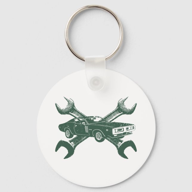 Porte-clés Chargeur Dodge 440 1971 (Recto)