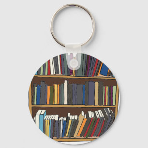 Porte-clés Chariot de bibliothèque