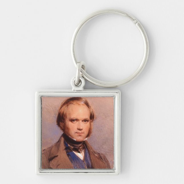 Porte-clés Charles Darwin (Devant)