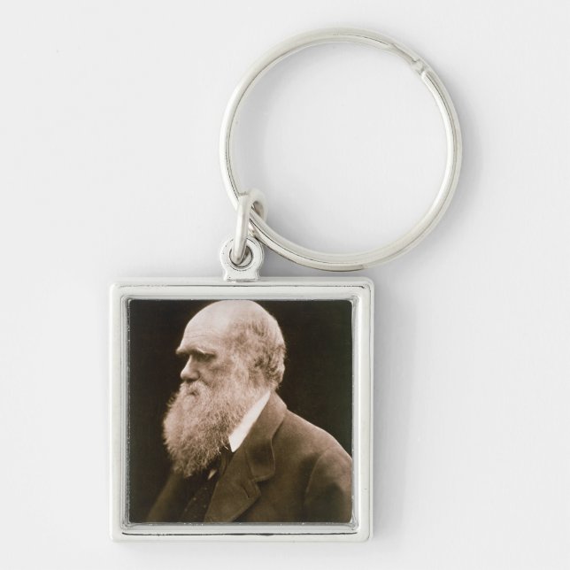 Porte-clés Charles Darwin (1809-82) (photo) (Devant)