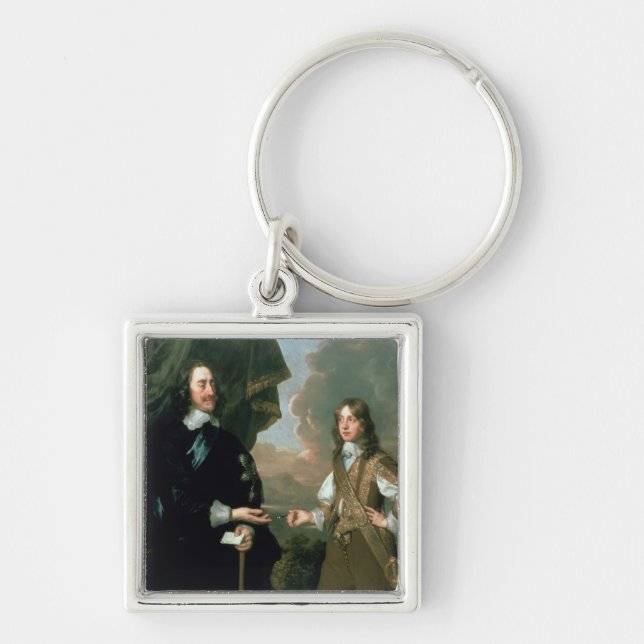 Porte-clés Charles I et James, duc de York, c.1647 (Devant)