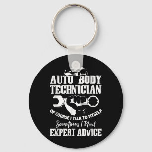Porte-clés Charlian Minds - Auto Body Technician - Mens Uni A