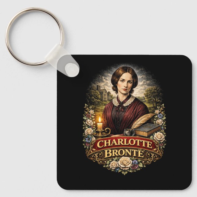 Porte-clés Charlotte Bronte (Recto)