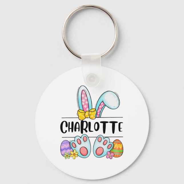 Porte-clés Charlotte Easter Bunny (Recto)