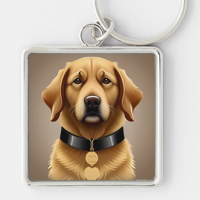 Porte-clés 🌸 Charme de compagnie pour animal de compagnie Go (Devant)