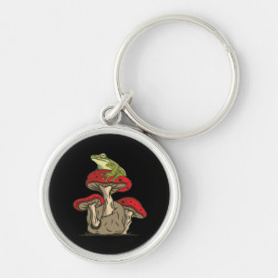 Porte-clés Charme Rétro Classique Cottagecore Grenouille Cham