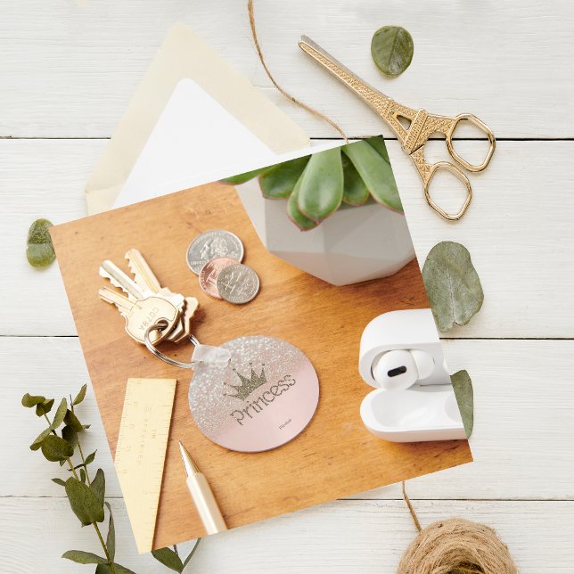 Porte-clés Charming Tiara, Princesse, Parties scintillant Bok (Créateur téléchargé)