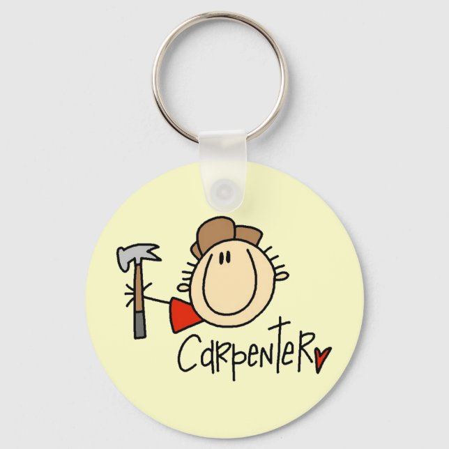 Porte-clés Charpentier homme (Recto)