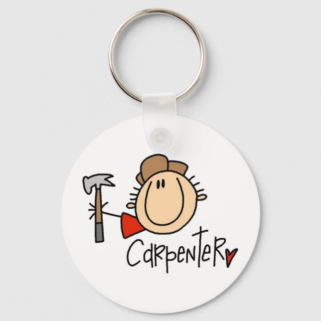 Porte-clés Charpentier masculin (Recto)