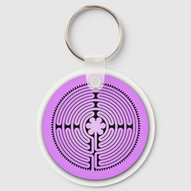 Porte-clés Chartres Labyrinth (Recto)