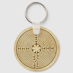 Porte-clés Chartres Labyrinthe style antique 1 + vos idées
