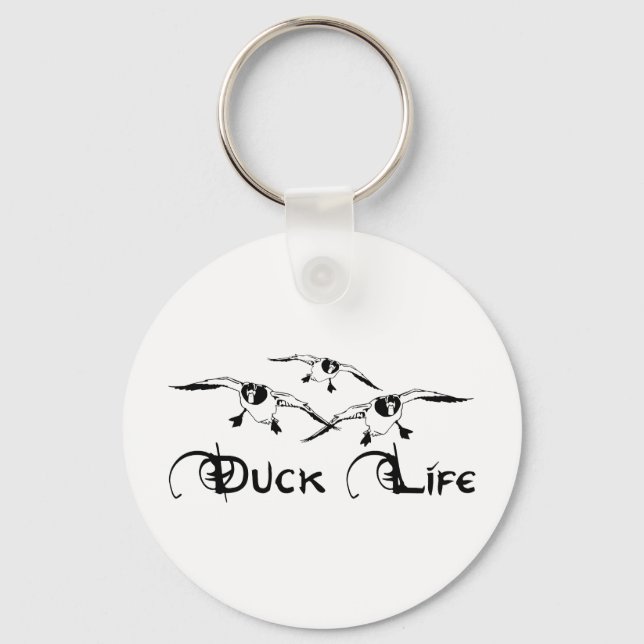 PORTE-CLÉS CHASSE À DUCK (Recto)