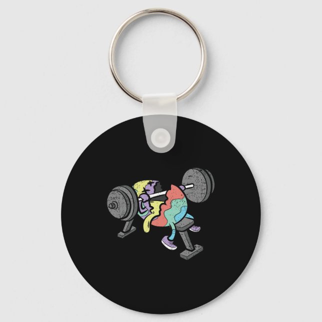 Porte-clés Chasse aux œufs de Pâques Funny Spring Hommes Wo (Recto)