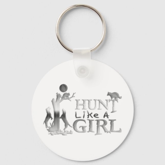 PORTE-CLÉS CHASSE COMME UNE PETITE CHASSE DE COON (Recto)