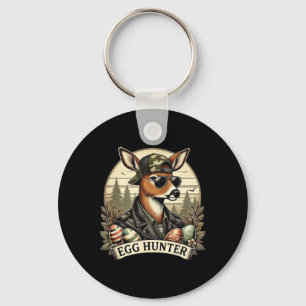 Porte-clés Chasse D'Oeufs Deer Buck Byckward Casquette Deer H