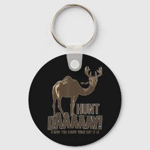 Porte-clés Chasse Jour Camel Buck Deer Fun Chasse Humpday