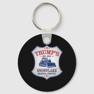 Porte-clés Chasse-neige Trump Déneigement Trump Enlèvement de