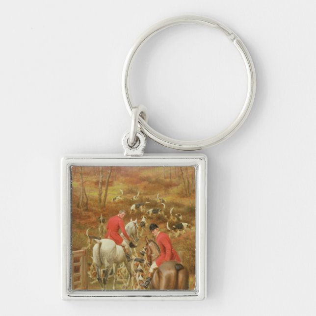Porte-clés Chasse Scene, 1906 (Devant)