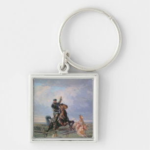 Porte-clés Chasseur avec les barzoïs, 1872