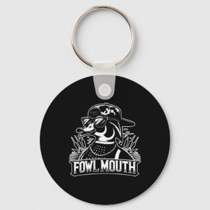 Porte-clés Chasseur de canard à bouche