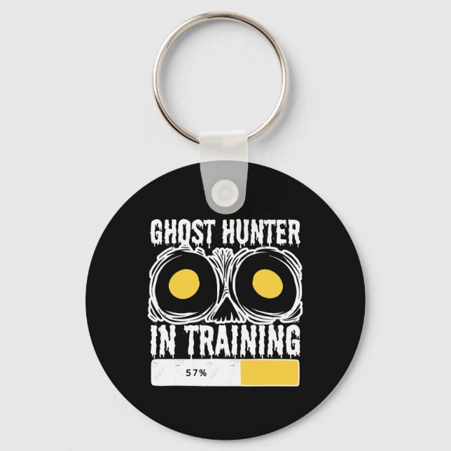 Porte-clés Chasseur De Fantômes En Formation Halloween Chasse (Recto)