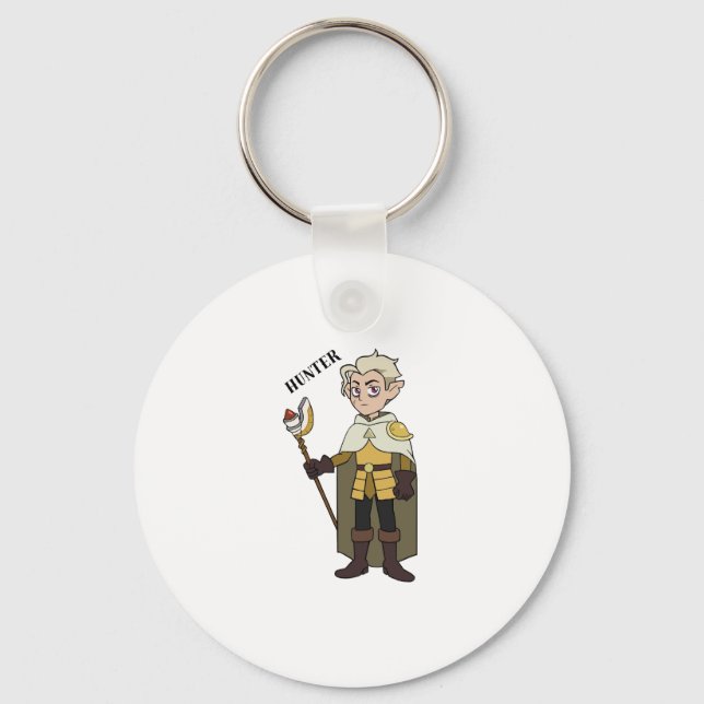 Porte-clés Chasseur de la Maison de la Chouette (Recto)