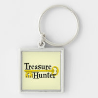 Chasseur de trésor avec la clé d'or