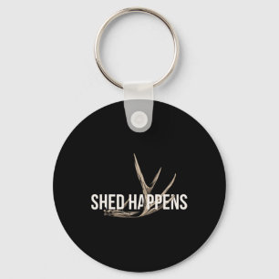 Porte-clés Chasseur de wapitis Shed Happens Drôle Chasse de c