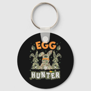 Porte-clés Chasseur d'oeufs Cerf Buck Camouflage Casquette Ch