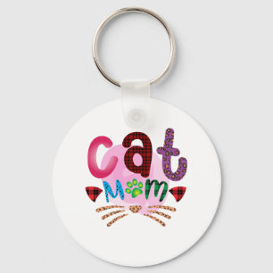 Porte-clés Chat Art Chat Maman2