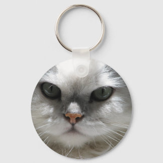 Porte-clés Chat Chinchilla Perse