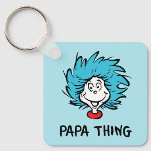 Porte-clés Chat dans le Casquette   Thing 1 Thing 2 - Papa Th