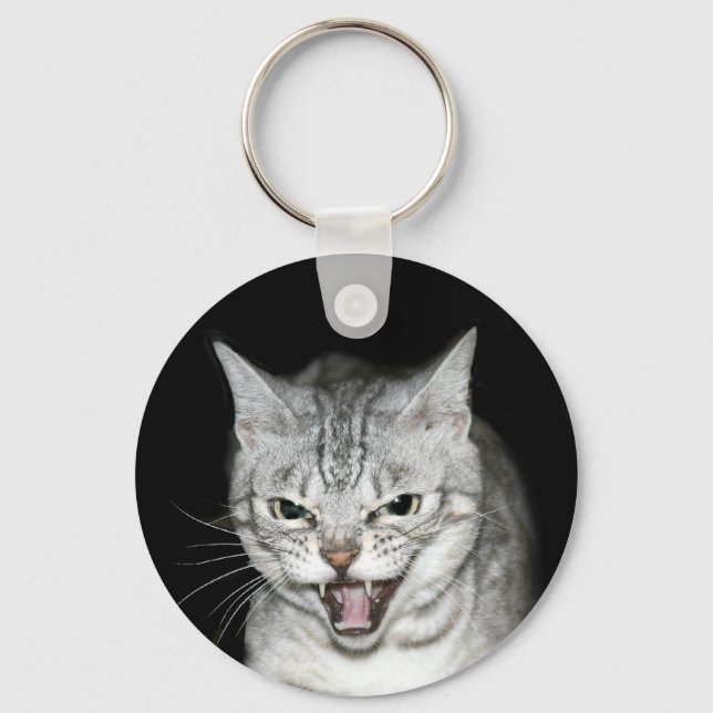 Porte-clés Chat de baisers (Recto)