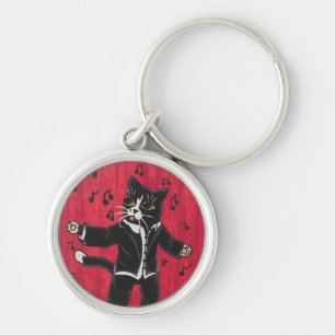 Porte-clés Chat de chansons Opera