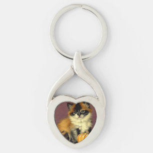 Porte-clés Chat de Halloween Ragdoll Vintage