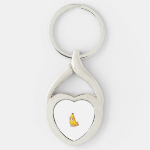 Porte-clés Chat en costume de banane
