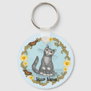 Porte-clés Chat et souris