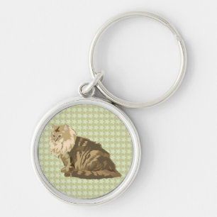 Porte-clés chat forestier norvégien