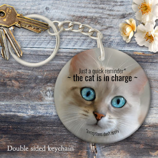 Porte-clés Chat Funny Fine Art