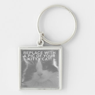 Porte-clés Chat Kitty personnalisé
