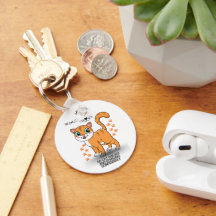 Porte-clés Chat Mignon | Accessoire de Kitty Adora