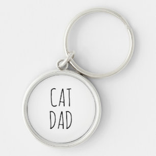 Porte-clés "Chat Papa" Simple Farmhouse moderne