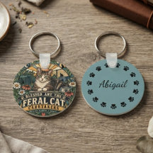 Chat Sauvage Vintage Vert Forêt Dévoué