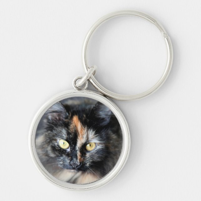 Porte-clés Chat sibérien (Devant)
