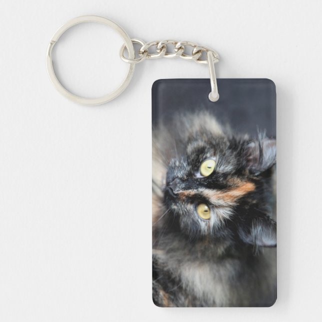 Porte-clés Chat sibérien (Devant)